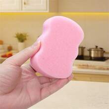20/10/6/1pc Multipurpose Kitchen Cleaning Sponges And Scourers - Durable, Washable Dishcloths, Suitable For Sinks, Stoves, Pots, Etc. - Multifunctional Cleaning Tools For Bedroom/Kitchen/Living Room - Pink - View 15