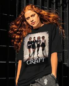 The Craft Movie Shirt: Witch Film Graphic Tee - Negro - Ver 1