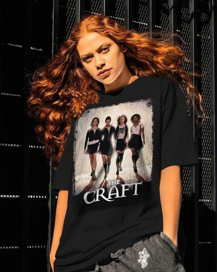The Craft Movie Shirt: Witch Film Graphic Tee - Negro - Ver 1