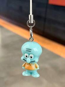 SpongeBob SquarePants 鑰匙圈適用於手機殼吊飾、水族箱裝飾，包含配件，適合節日居家裝飾、包包裝飾與水族箱裝飾 - 彩色 - 查看 6