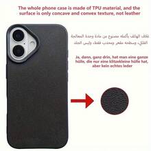 [Expédition 24h depuis DE/FR/ES] Étui de téléphone style européen et américain avec imprimé patchwork motif litchi compatible avec iPhone 17/16/15/14/13/12/11 Plus Pro Max 17Air 16e Galaxy S21-S26 Ultra Edge Fe Plus / Étui de protection antichoc complète, le meilleur choix pour les cadeaux d'anniversaire dans le style piquant de la fille Ins - 1 - Voir 6