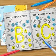 1pc A Creative Coloring Adventure: Discover The Letters In Our Alphabet Book Series - Alphabet Book - View 1