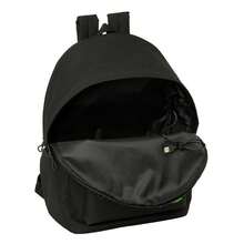 Real Betis Balompié | School Backpack Betis Balompié Adaptable To Trolley (Without Trolley) Water Resistant, Official License, 2 Large Compartments, Bottle Pocket - Double (2) - View 5