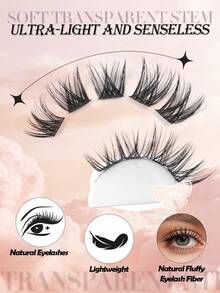 MAANGE 96 cụm lông mi giả độ dài hỗn hợp mềm mượt, cụm lông mi mỏng phong cách anime độ dài hỗn hợp, lông mi nối cá nhân dày dặn dùng tại nhà, phù hợp tạo vẻ trang điểm tự nhiên dày mượt, làm đẹp DIY tại nhà, hộp lông mi cá nhân dung lượng lớn, phù hợp cho người mới bắt đầu, người mới tập và nghệ sĩ trang điểm, du lịch, tiệc tùng, đi làm, phù hợp làm quà tặng cho phụ nữ - D - Xem 9