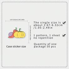 50pcs Cute Cartoon Bear Colorful Original Doodle Creative Playful Decorative Table Lamp Bicycle DIY Stickers - Original Doodle - 1971 - View 2