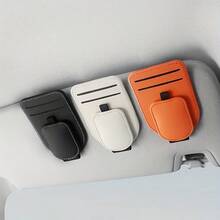 Car Visor Glasses Clip Multifunctional Car Sun Visor Card Holder Interior Glasses Storage Rack Fashion Glasses Clip - Sun Visor Glasses Clip - View 4