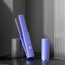 SKYWORTH Alat Pelurus & Pengeriting Rambut Nirkabel Mini, Cocok untuk Rambut Halus, Setrika Datar Paduan Titanium, 3 Pengaturan Suhu, Dapat Diisi Ulang USB, Daya Tahan Baterai 50 Menit, Ciptakan Gaya Halus dan Keriting Bergelombang Lembut Kapan Saja - MultiWarna - View 13
