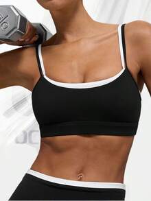 Airbrush Double Up Bra - Black/White - View 2