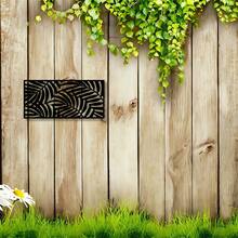 2D Flat - 1pc 2D Wall Art, Featuring Brown Leaf Design, Perfect For Decorating Your Living Room, Bedroom Or Office KWYK - Black - View 6