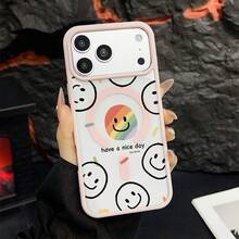 笑顔 虹色の笑顔 have a nice dayケース  11  家族、恋人、友人、そして子供たちへのプレゼントに最適です。  12 Pro Max/14/11 Pro Max/13 Pro Max/16 Pro Max/13/12 Pro/16e/15 Pro/15 Plus/15 Pro Max/14 Plus/17 Pro/11 Pro/15/16 Plus/17 Pro Max/13 pro/17/14 Pro/17e/Air/14 Pro Max/12/16 Pro/16 - ピンク - チェックする 32
