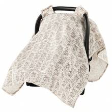 1PC Baby Breastfeeding Cover Nursing Cover Muslin Soft Breathable Nursing CoverBreast Feeding Coverall For Car Seat Blanket And Stroller Cover - Multicolor - View 11