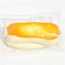 Meiji Orange Burn Squeeze Stress Relief Toy Slow Rebound Dry Mud Texture Squeeze Toy - Multicolor - View 5