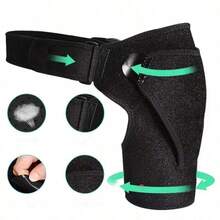 This Unisex Sports Shoulder Support Strap Features Adjustable Shoulder Straps, Providing Extra Support For The Shoulder During Exercise And Work. - Black - View 5