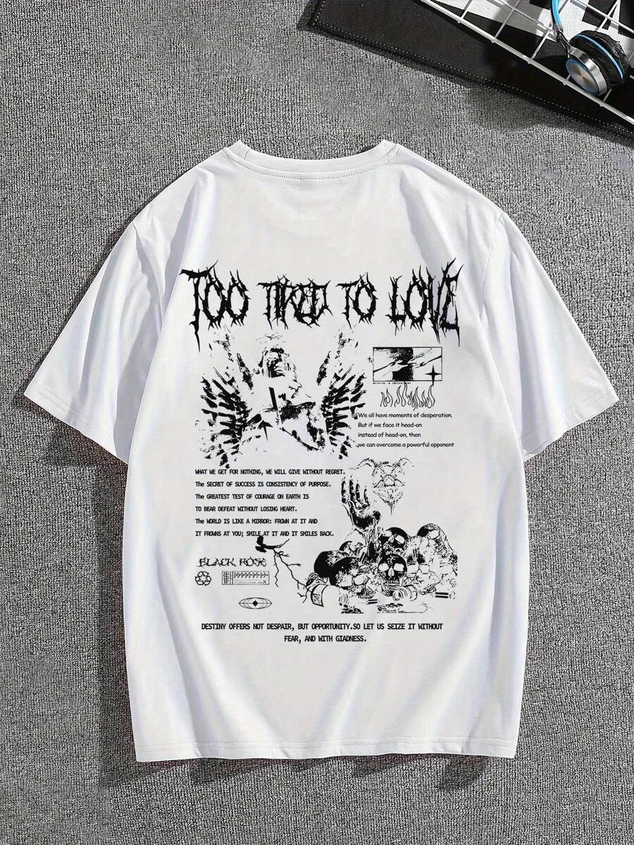 Men T-Shirts - White - View 1