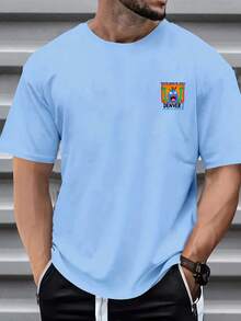 Me estás volviendo loco, Denver, camiseta de cuello redondo para hombre, estampada por ambos lados, estilo casual, deportivo, a la moda, holgada, para estudiantes y adolescentes, de manga co - Blanco - Ver 10