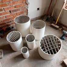 1/2 piezas Red de protección para tuberías de mejora del hogar - Tapón de drenaje de malla de alambre, cubierta de red anti-roedores y pájaros, cubierta de red de filtro para drenaje de piso redondo y extractor de humos, red de protección para tubería de drenaje de PVC, cubierta de ventilación de baño | Diseño anti-roedores - A - Ver 6
