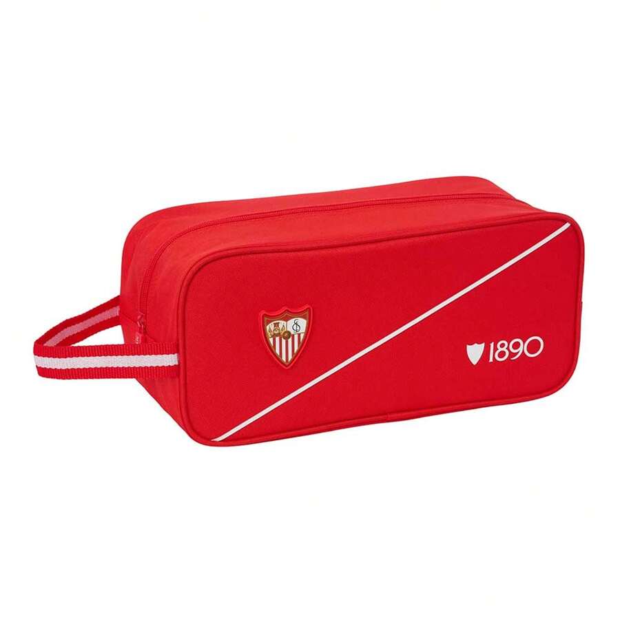 Sevilla FC 塞維利亞足球俱樂部防水運動鞋包,帶拉鍊隔層和側提手 - 選項 1 - 查看 1