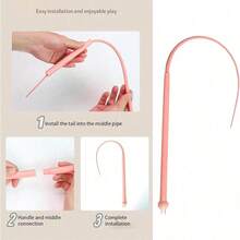 1pc Cat Toy Simulation Mouse Tail Pet Toy, Suitable For Indoor And Outdoor Interactive Play Of Cats, Suitable For All Types Of Cats - View 7
