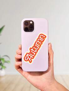 Custom Name Text Stickers, Personalized Glitter Name Stickers, Customizable Name Decals, Suitable For Water Bottles, Laptops, Notebooks, Waterproof Vinyl Stickers - Multicolor - View 13