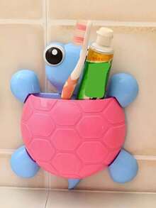 Decoración de pared de tortuga linda adecuada para la decoración del baño - Multicolor - Ver 8