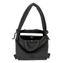 | Moos Capsula Padded School Backpack Convertible Bag Type With Padded Handles, Drawstring And Magnet Closure - Black - View 5