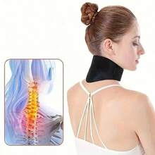 Khăn quàng cổ bảo vệ điều hòa tự sưởi ấm chống gió, unisex, đồ bảo hộ thể thao fitness - màu đen - Xem 5