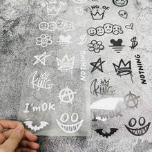 A Set Of 22pcs, Graffiti Kit, Bicycle Frame Protective Stickers - Cartoon Mountain And Road Front Fork Protective Film, Suitable For Motorcycles And Bicycles, Cool Car Decoration UV Stickers And Decals - A - View 11