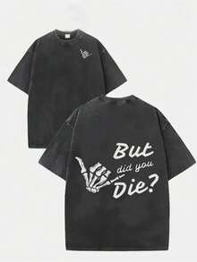 1 camiseta de mujer con estampado antiguo - Camiseta de 210 g de peso, resistente, de estilo retro urbano, corte holgado, con estampado de Feliz Año Nuevo, para uso casual en todas las estac - Negro - Ver 1