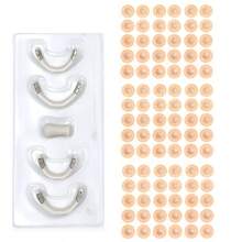 90/95pcs Sports Nose Patch With Nose Clip, Unisex, Suitable For Hotels, Homes, And Business Trips - 90 Round Nose Clips - White Nose Clip Set - View 9
