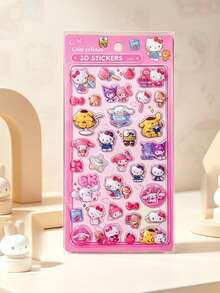Paw Patrol Pegatinas 3D/DIY, Pegatinas de Anime en Relieve, Pegatinas Lindas, Decoraciones en Relieve Divertidas y Brillantes, Pegatinas de Anime Japonés Tridimensionales y Divertidas, Textura Sólida, Forma Delicada, Pegatinas Decorativas Autoadhesivas y Resistentes al Agua, Diseño de Colores Mixtos - Multicolor - Ver 10