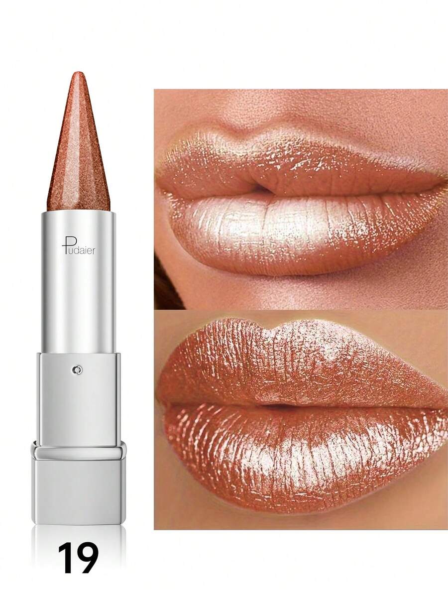 Waterproof Non-Stick Velvet Pearl Lipstick, Moisturizing And Smooth Texture Suitable For All Skin Tones, Valentine's Day Gift - 19 - View 1