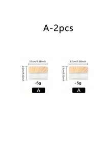 1件/2件/5件 磨砂透明玻璃可補充瓶，適用於面部眼霜乳液，便攜密封化妝品護膚品分裝瓶，旅行瓶，適用於乳霜、護唇膏、護膚品、彩妝，平價禮品，女性禮品 - 無色 - 查看 23