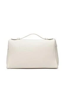 Dedoo Solid Color Lychee Texture PU Square Women's Crossbody Bag Small Wallet Daily Fashion Accessory (With Gift Bags) - White - View 7