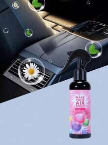 雙用途汽車100ml手持噴霧，汽車空氣清新噴霧，持久香氣，煙味消除劑，汽車便攜式芳香除臭劑，可持續長達20天 - 彩色 - 查看 8