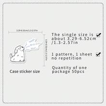 50pcs Original Hand-Drawn Simple Cartoon Bad Dog Home-Style Japanese Illustration Cute Decorative Milk Tea Cup Message Board Stickers - Original Bad Dog Staying Home - 2018 - View 2