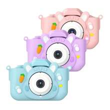 Children's Camera Toy Birthday Gift Fun Magic HD Mini Colorful Frame Cartoon Kids Selfie Toy Vlog Digital Video Recording Photo Camera - Multicolor - View 2