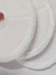 1pc/3pcs Compatible With 37643/3764 Spin Mop Replacement Pads Reusable Mop Accessories - Round - View 3