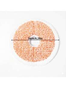 1pc/3pcs Compatible With 37643/3764 Spin Mop Replacement Pads Reusable Mop Accessories - Round - View 7