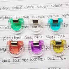 6pcs Transparent Bookmark Clips - 6 Colors Bookmark Clips, Binder Clips, Reading Accessories Clips, Fridge Magnet Clips, Transparent Sealing Clips - Acrylic Material, Kitchen Storage Airtight Sealing, Food Packaging Transparent Chip Clips, Snack Bag Clips, Sealing Clips, Pant Leg Clips, Transparent Long Tail Clips, Sleeve Length Adjustment Clips - A4 Binder Clips, Office And Home Kitchen Food Clips, Convenient For Fixing Documents, Colorful Transparent Acrylic Clips, Multi-Function Bag Clips, And Sticky Note Clips For Organizing Files And Documents In Home Or Office - Clip - View 9