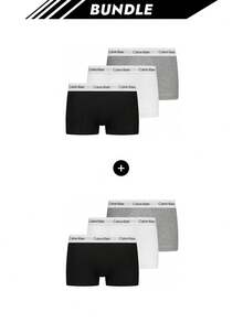 Calvin Klein Modern Cotton 3 Packs Boxers X 2 - Gray+white+ black - View 1