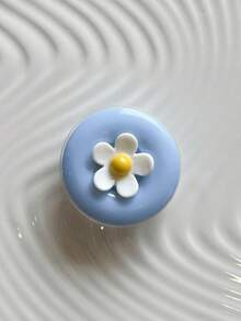 Button Flower Stand Color-Block Button Knot Stand Creative Rotating Silicone Adhesive Phone Holder Universal Phone Stand Support Portable 360 Rotating Desktop Support Colorful - Multicolor - View 8