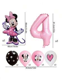 Hasbro Themed Birthday Party Decorations, Home And School Party Decorations, Latex And Foil Balloon Set - As Shown In the Figure - View 2