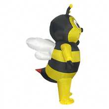 Standing Fat Hornet Inflatable Costume Walking Cartoon Bee Performance Costume Halloween Performance Costume Props Mascot,Party - Multicolor - View 6