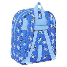 Safta | Bluey Let's Adaptable Kindergarten School Backpack For Trolley (Without Trolley) Main Compartment With Zipper - Lets Play - View 3