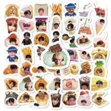 95pcs Sticker Set - Fan-Made Sticker Set, K-POP Support Cards, Popular Group Support Stickers, Fan Activities, Support Events, Fan Merchandise, JUNGWON, JAY, JAKE, SUNGHOON, SUNOO, NI‑KI, Celebrity Stickers, K POP Card Display Collection, Popular Music Merchandise, Birthday Gift - Multicolor - View 8