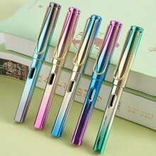 Neutral Gradient And Dazzling Pen, Students Practice Calligraphy And Handwriting In A Positive Position, Advertising Pen Activities - A - 查看 1