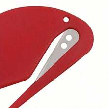 Plastic Mini Multicolor Letter Opener, Envelope Opener, Paper Cutter, Utility Knife, Rope Cutter, Box Opener, Pet Knot Cutter - A - View 2