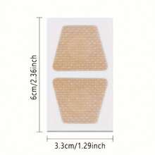 120pcs Tea Tree Oil Nail Patches For Brittle Yellow Thickened Discolored Broken Toenails, Invisible Wearable With Shoes, Skin-Friendly Long-Lasting Adhesive, Daily Foot Protection, Strong Nails - Apricot - View 7