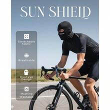 Adenzo Ski Balaclava Face Men Women, Protector Lightweight Motorcycle Snowboard - Spider Eye - View 5