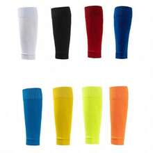 1 Pair Calf Compression Sleeves (15-20 MmHg) - Graduated Compression Support Unisex Running Leg Stability Socks - Multicolor - View 4